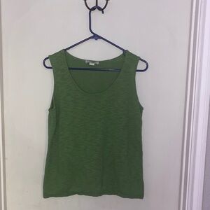 Coldwater Creek Vibrant Green Tank Top